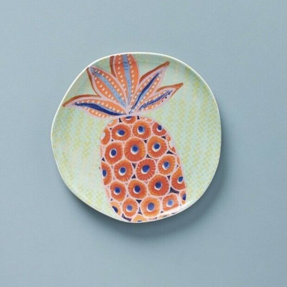 Set of 4 piece Anthropologie Macaria Dessert Plate - Picture 7 of 8